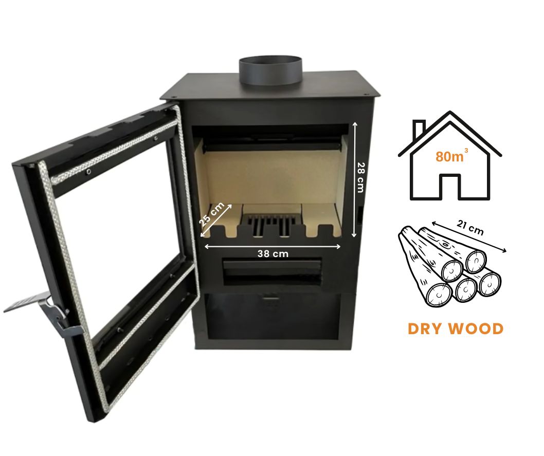 Wood burning stove